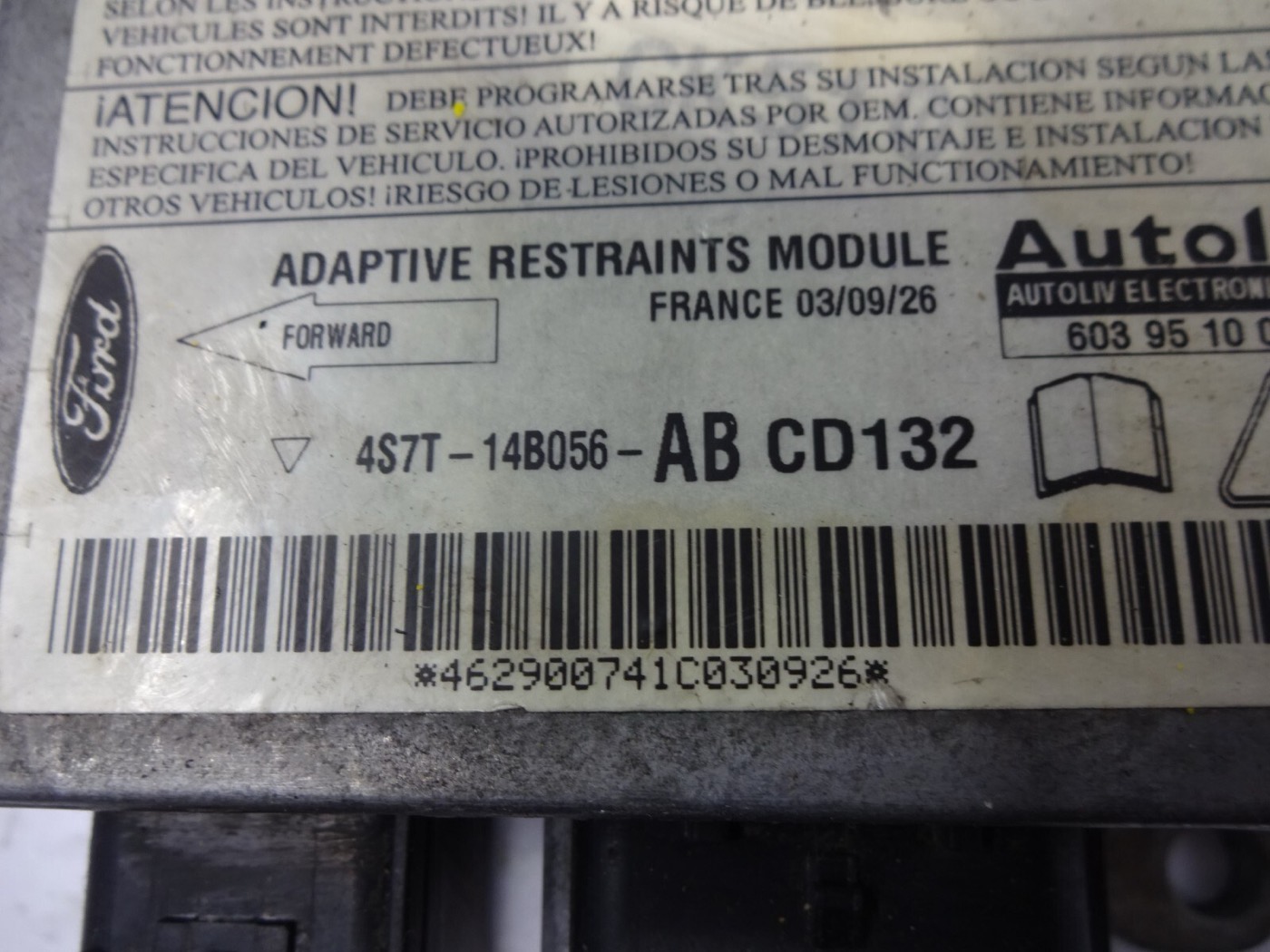 Blok — 4S7T-14B056-AB