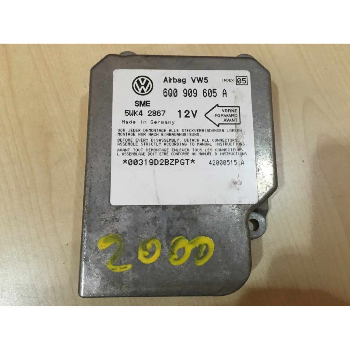 Blok — 6Q0909605A