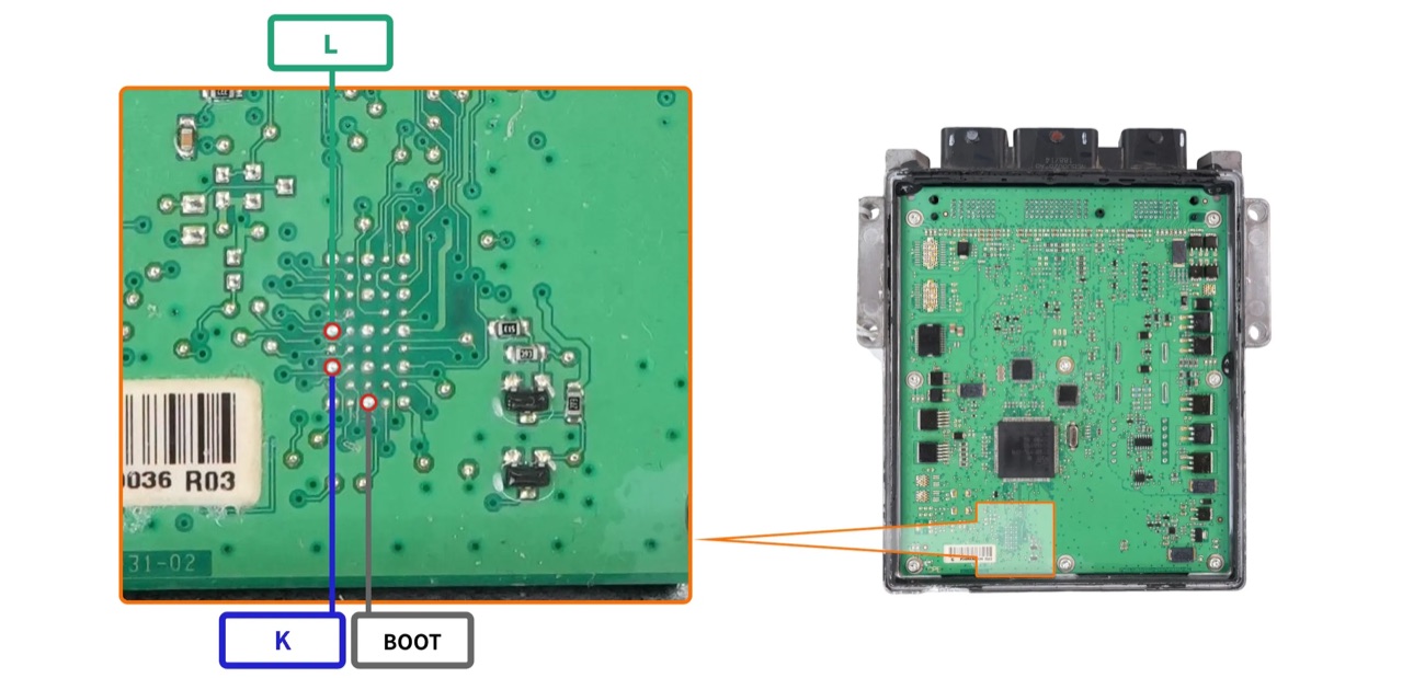 Podłączenie — DCU201 BOOT