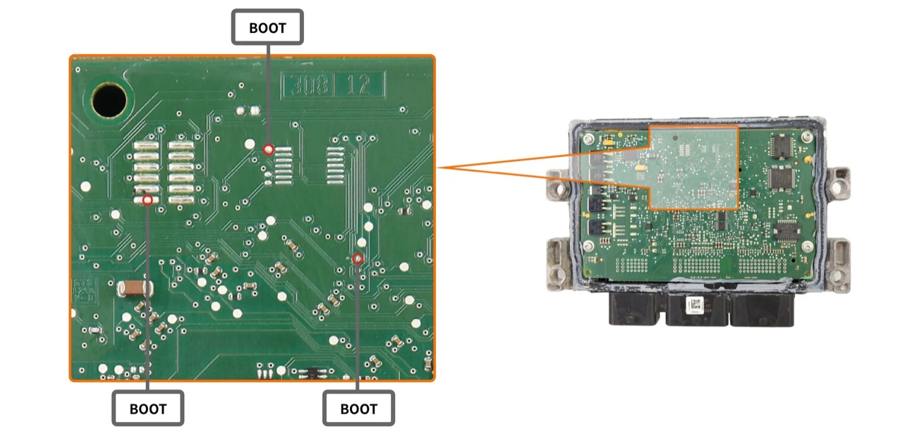 Podłączenie — FORD EMS2211 BOOT