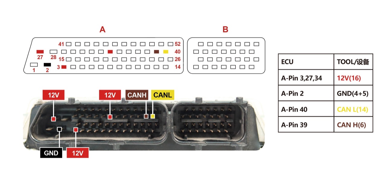 Schemat — 8TDW PINOUT