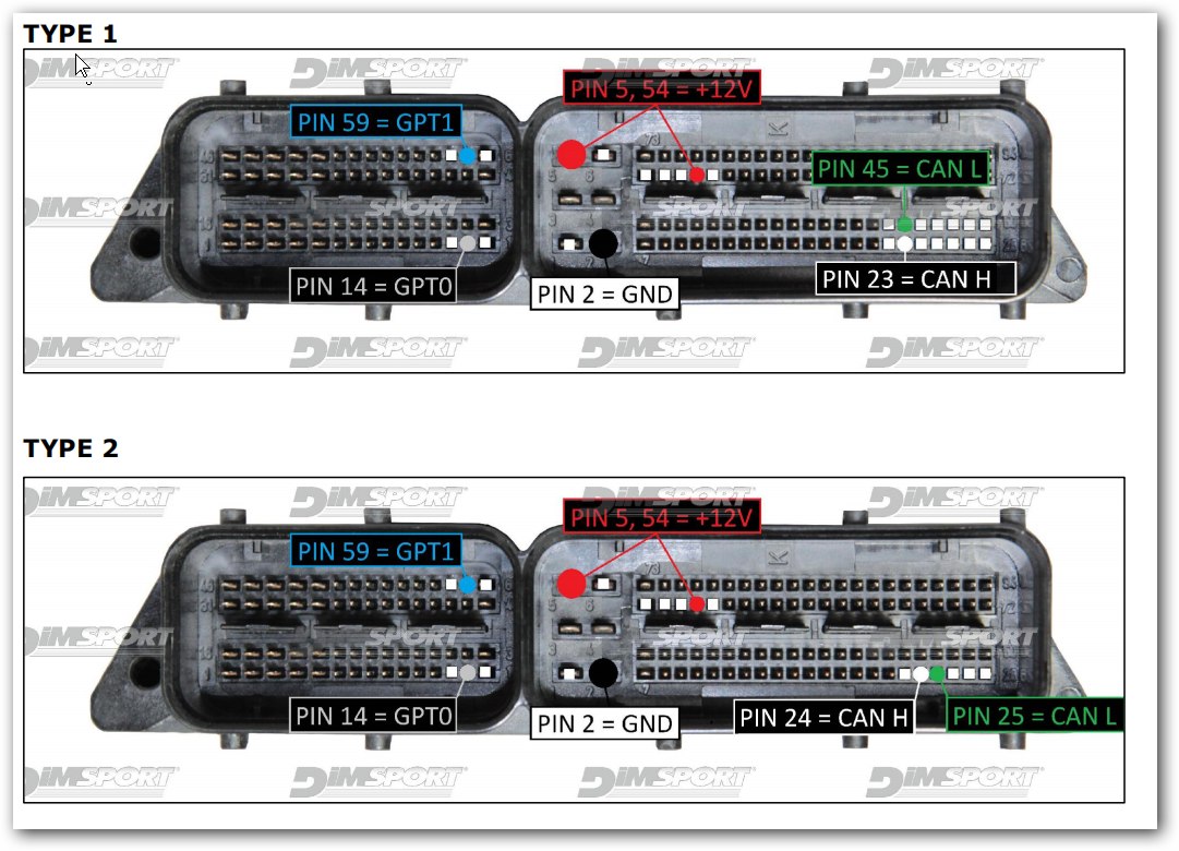 Schemat złącza — BOSCH EDC17C49 IROM TC1797 EGPT ALL BRAND