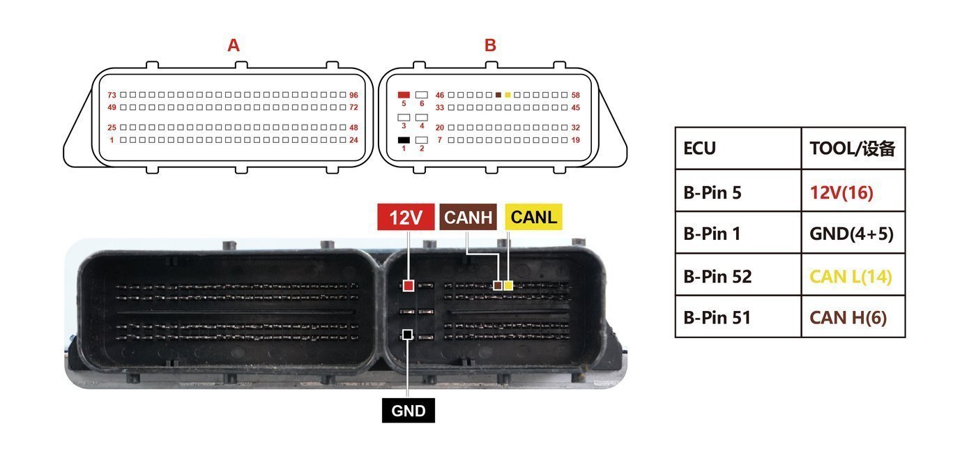 Schemat złącza — HINO DENSO 275700 6460