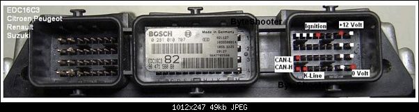 Schemat złącza — EDC16C31